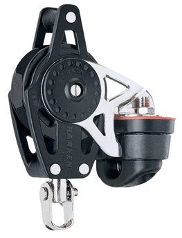 Harken 40 mm Carbo Ratchet mit Hundsfott und Cam Cleat