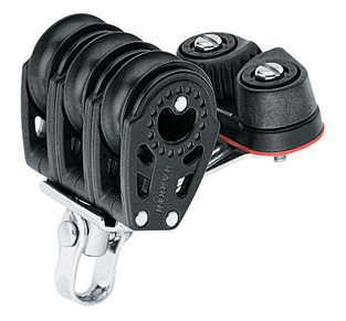 Harken 29 mm Carbo Block mit Klemme